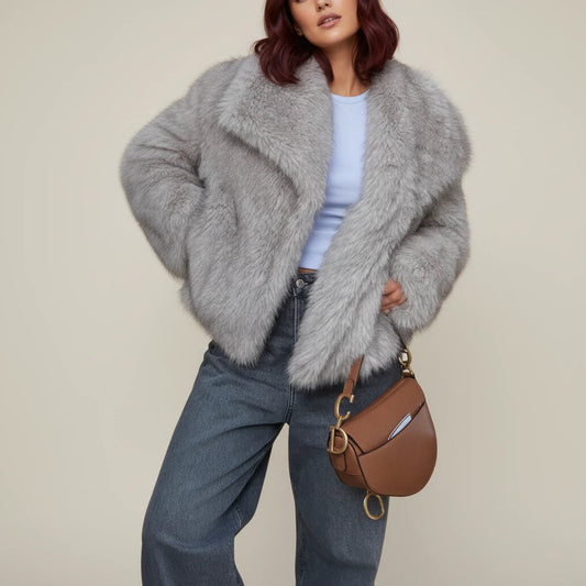 Jakke Dame Voluminøs Pasform | Hverdagsbrug og Anledning